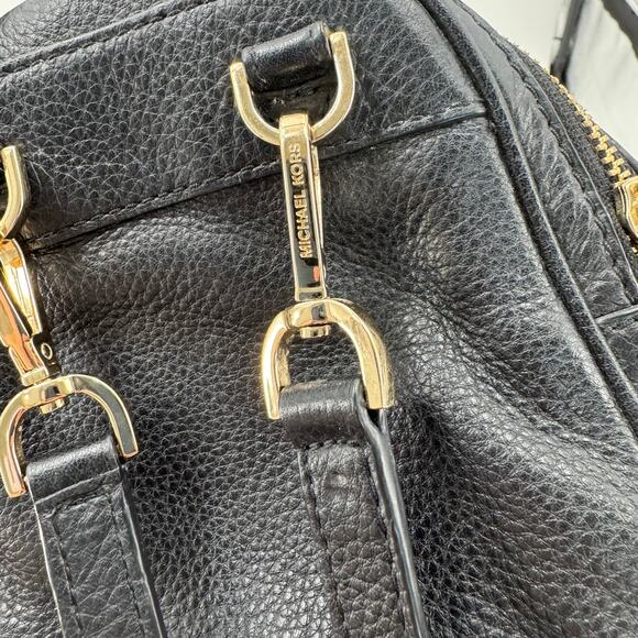 Michael Kors black leather Rhea Mini Leather Backpack main image 4